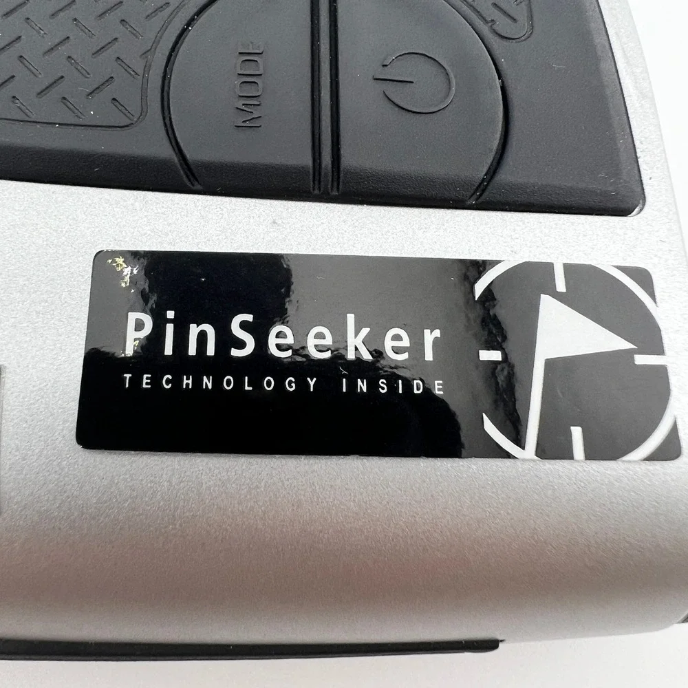 Bushnell Medalist PinSeeker Laser Golf Rangefinder 201355 Silver w Case Battery